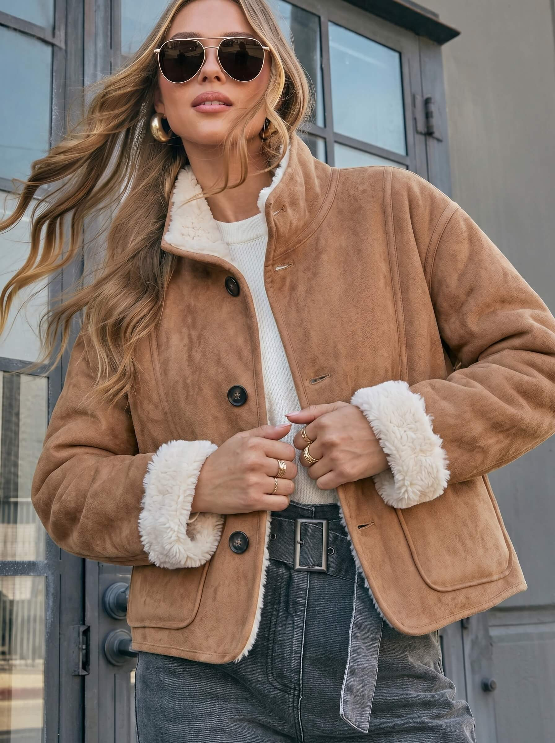 Buttoned Jacket