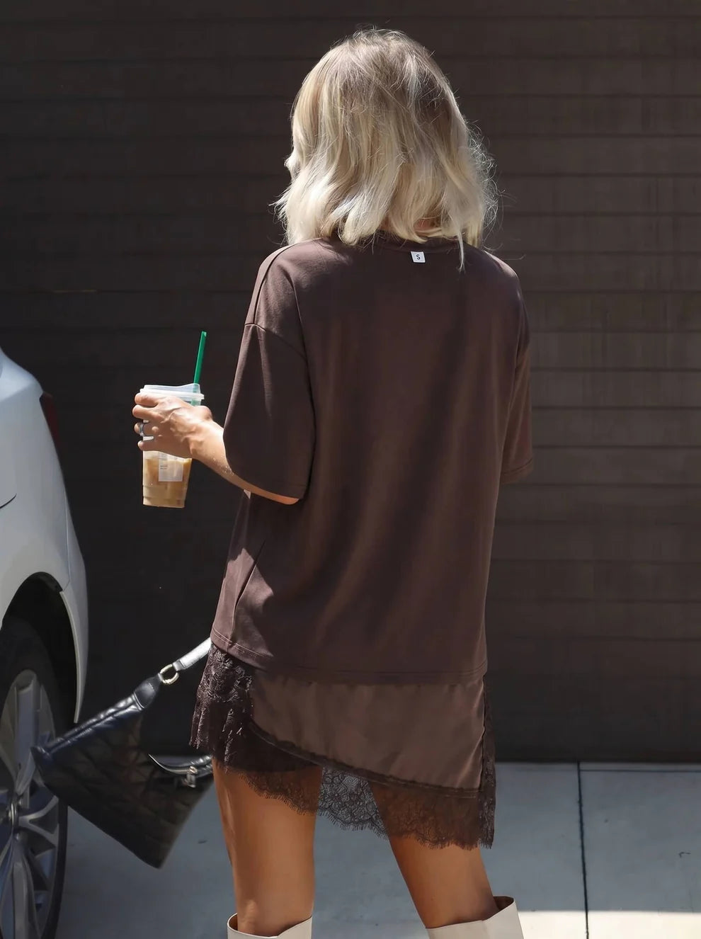 Lacey Trim Tee Dress PRE ORDER MID JUNE