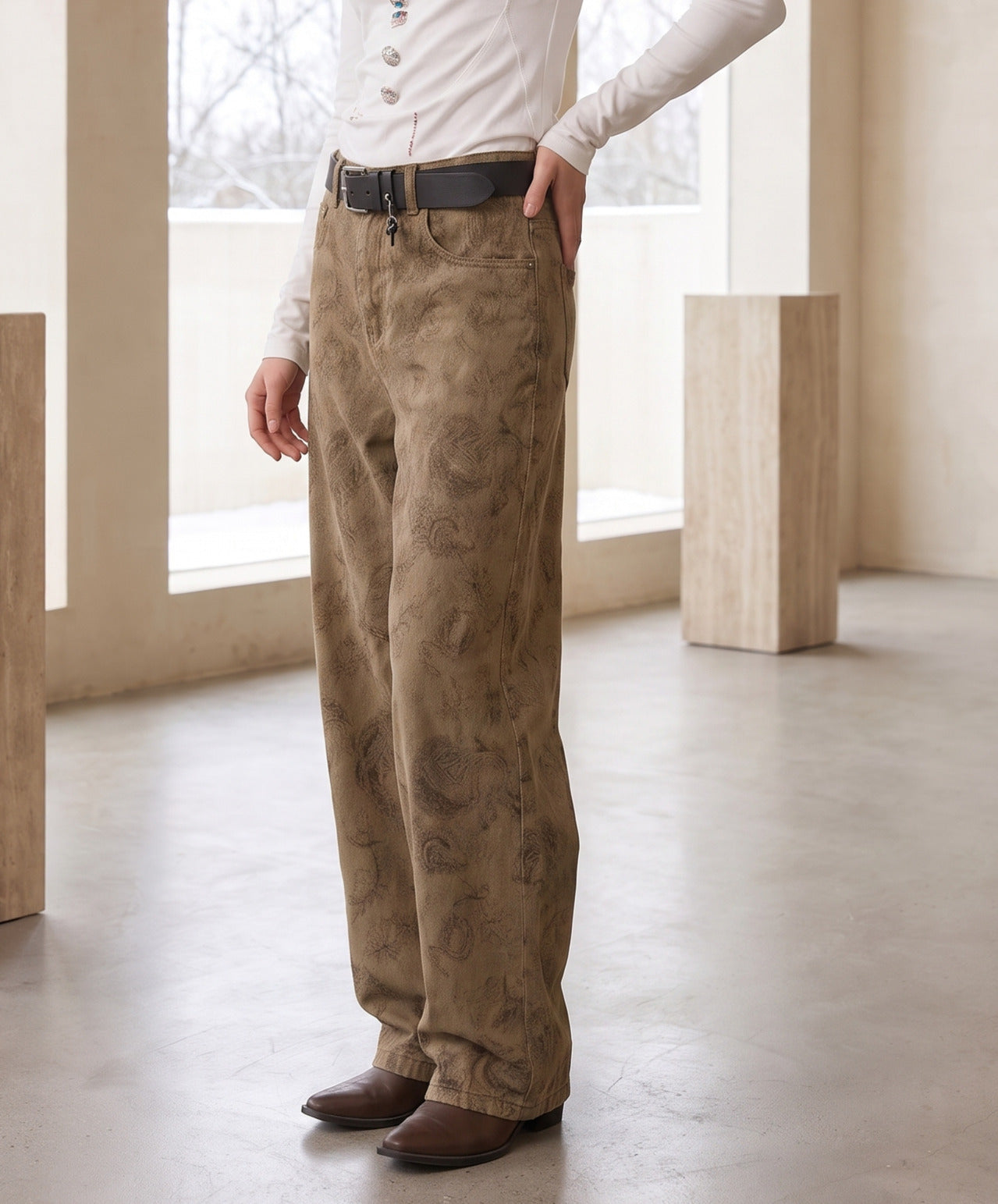 Bandana Print Pants