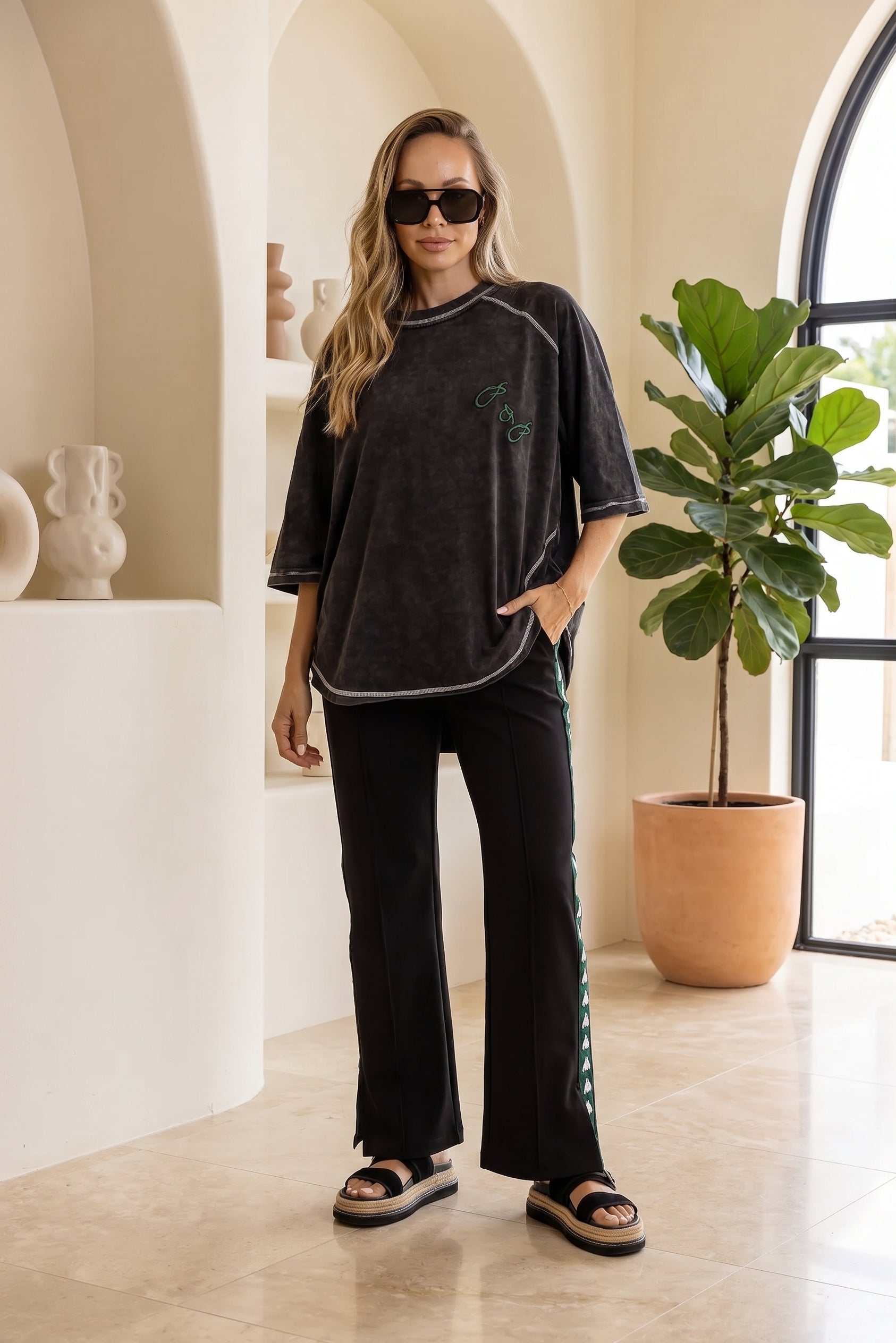Race Heart Trackies